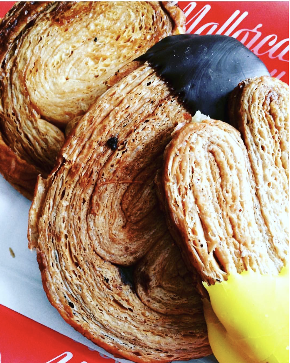 Palmeras de chocolate de Pasteler&iacute;a Mallorca